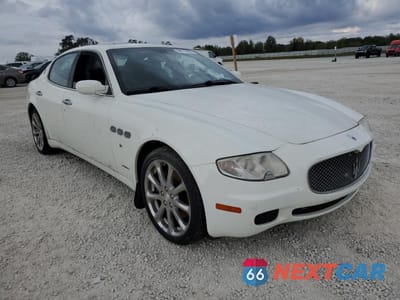 Czwarte zdjęcie samochodu z boku: 2007 MASERATI QUATTROPORTE M139 VIN:ZAMCE39A170028309 - miniatura