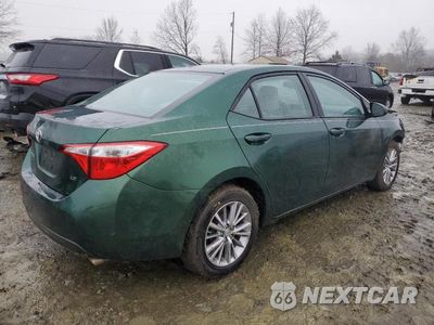 Trzecie zdjęcie samochodu z tyłu: 2014 TOYOTA COROLLA L VIN:2T1BURHE0EC204120 - miniatura