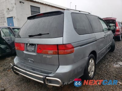 Trzecie zdjęcie samochodu z tyłu: 2001 HONDA ODYSSEY EX VIN:2HKRL18611H547599 - miniatura