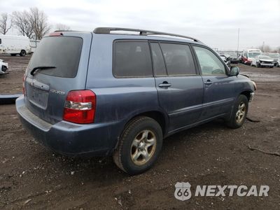 Trzecie zdjęcie samochodu z tyłu: 2006 TOYOTA HIGHLANDER VIN:JTEGD21A160151357 - miniatura