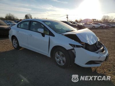 Czwarte zdjęcie samochodu z boku: 2015 HONDA CIVIC LX VIN:2HGFB2F52FH548249 - miniatura
