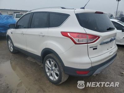 Drugie zdjęcie samochodu z przodu: 2014 FORD ESCAPE TITANIUM VIN:1FMCU0JX9EUC20374 - miniatura