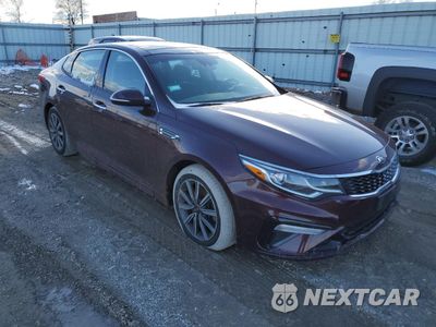 Czwarte zdjęcie samochodu z boku: 2019 KIA OPTIMA LX VIN:5XXGT4L30KG334680 - miniatura
