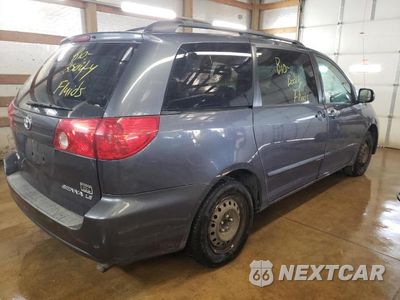 Trzecie zdjęcie samochodu z tyłu: 2006 TOYOTA SIENNA CE VIN:5TDZA23CX6S511050 - miniatura