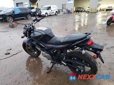 Trzecie zdjęcie samochodu z tyłu: 2013 SUZUKI SV650 VIN:JS1VP55A1D2100161 - miniatura