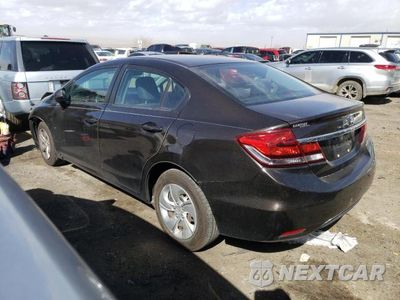 Drugie zdjęcie samochodu z przodu: 2013 HONDA CIVIC LX VIN:2HGFB2F57DH575380 - miniatura