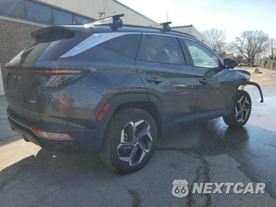 Trzecie zdjęcie samochodu z tyłu: 2023 HYUNDAI TUCSON SEL VIN:5NMJFCAE6PH208523 - miniatura