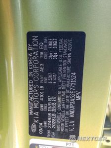 Zdjęcie 13 z 13 samochodu: 2014 KIA SOUL + VIN:KNDJP3A52E7731524 - miniatura