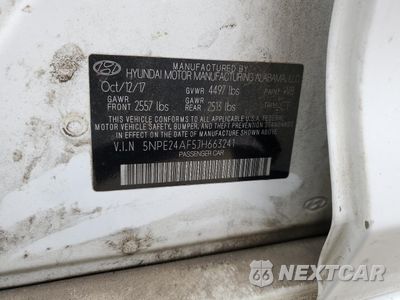Zdjęcie 14 z 14 samochodu: 2018 HYUNDAI SONATA SE VIN:5NPE24AF5JH663241 - miniatura