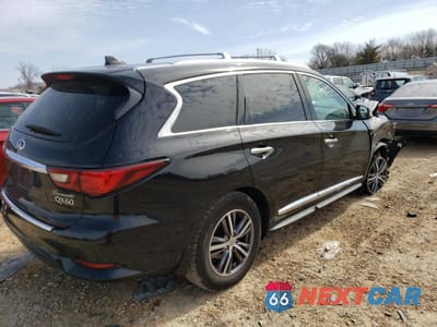 Trzecie zdjęcie samochodu z tyłu: 2019 INFINITI QX60 LUXE VIN:5N1DL0MMXKC509029 - miniatura