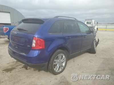 Trzecie zdjęcie samochodu z tyłu: 2013 FORD EDGE SEL VIN:2FMDK3JC7DBA51954 - miniatura