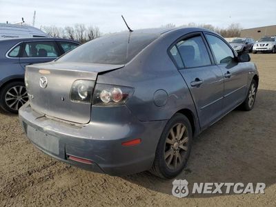 Trzecie zdjęcie samochodu z tyłu: 2008 MAZDA 3 I VIN:JM1BK32G081877916 - miniatura