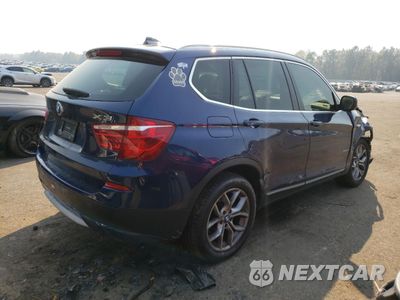 Trzecie zdjęcie samochodu z tyłu: 2014 BMW X3 XDRIVE28I VIN:5UXWX9C51E0D23032 - miniatura