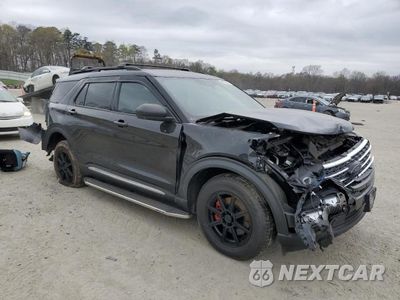 Czwarte zdjęcie samochodu z boku: 2020 FORD EXPLORER XLT VIN:1FMSK8DHXLGB46673 - miniatura
