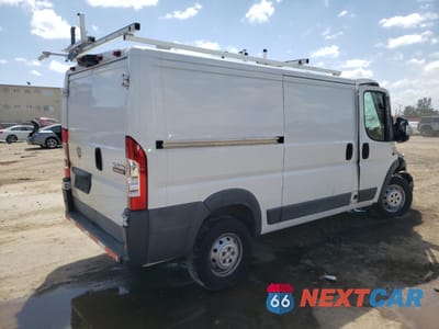 Trzecie zdjęcie samochodu z tyłu: 2016 RAM PROMASTER 1500 1500 STANDARD VIN:3C6TRVAG6GE130918 - miniatura