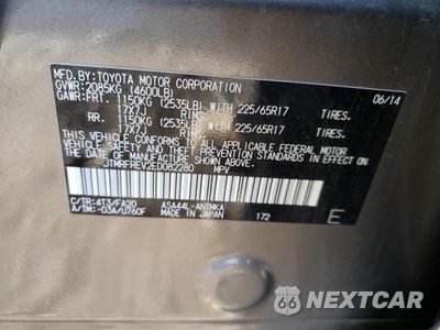 Zdjęcie 13 z 13 samochodu: 2014 TOYOTA RAV4 XLE VIN:JTMRFREV2ED082280 - miniatura
