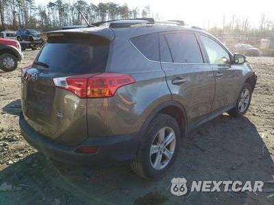 Trzecie zdjęcie samochodu z tyłu: 2014 TOYOTA RAV4 XLE VIN:JTMRFREV2ED082280 - miniatura