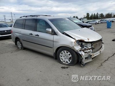 Czwarte zdjęcie samochodu z boku: 2008 HONDA ODYSSEY LX VIN:5FNRL38288B100401 - miniatura