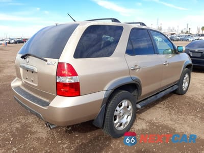 Trzecie zdjęcie samochodu z tyłu: 2001 ACURA MDX VIN:2HNYD18231H505511 - miniatura