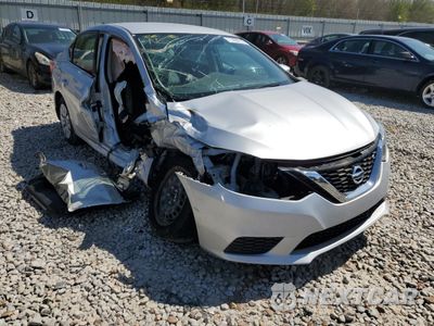 Czwarte zdjęcie samochodu z boku: 2019 NISSAN SENTRA S VIN:3N1AB7AP7KY346884 - miniatura