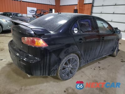 Trzecie zdjęcie samochodu z tyłu: 2009 MITSUBISHI LANCER GTS VIN:JA3AU86W99U602354 - miniatura