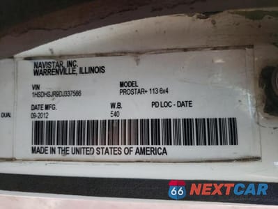 Zdjęcie 10 z 10 samochodu: 2013 INTERNATIONAL PROSTAR VIN:1HSDHSJR9DJ337566 - miniatura