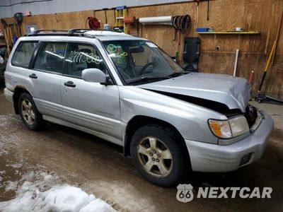 Czwarte zdjęcie samochodu z boku: 2002 SUBARU FORESTER S VIN:JF1SF65612H731098 - miniatura