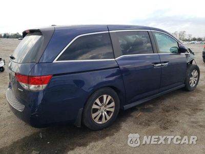 Trzecie zdjęcie samochodu z tyłu: 2016 HONDA ODYSSEY SE VIN:5FNRL5H36GB008660 - miniatura