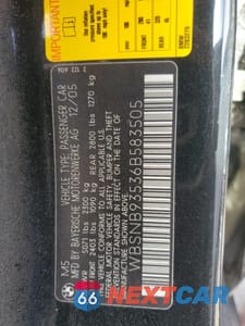 Zdjęcie 12 z 12 samochodu: 2006 BMW M5 VIN:WBSNB93536B583505 - miniatura