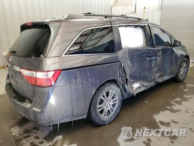 Trzecie zdjęcie samochodu z tyłu: 2012 HONDA ODYSSEY EXL VIN:5FNRL5H66CB115602 - miniatura