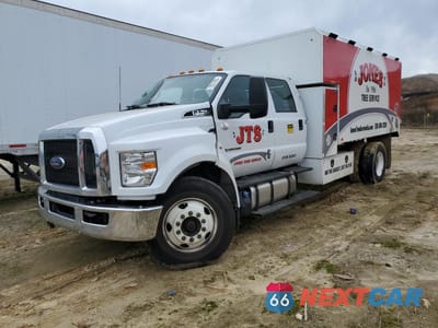 Drugie zdjęcie samochodu z przodu: 2023 FORD F750 SUPER DUTY VIN:1FDNW7DE0PDF02718 - miniatura