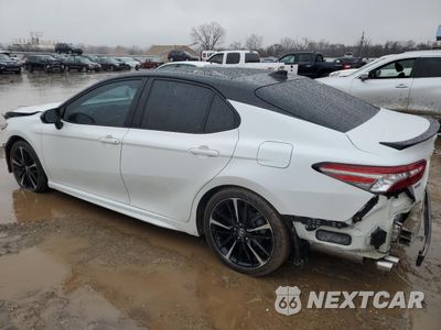 Drugie zdjęcie samochodu z przodu: 2019 TOYOTA CAMRY XSE VIN:4T1B61HK8KU290479 - miniatura