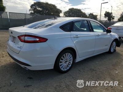 Trzecie zdjęcie samochodu z tyłu: 2015 FORD FUSION SE HYBRID VIN:3FA6P0LU5FR258081 - miniatura
