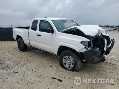 Czwarte zdjęcie samochodu z boku: 2021 TOYOTA TACOMA SR VIN:3TYRX5GN8MT020358 - miniatura