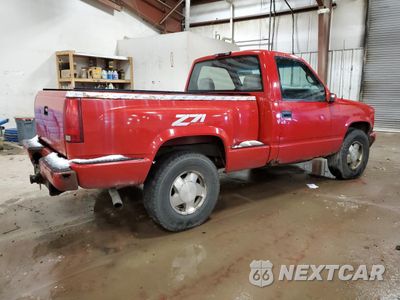 Trzecie zdjęcie samochodu z tyłu: 1997 CHEVROLET GMT-400 K1500 VIN:1GCEK14R0VZ199147 - miniatura