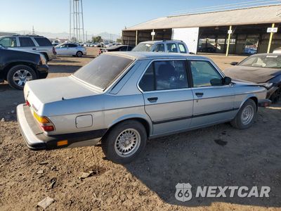 Trzecie zdjęcie samochodu z tyłu: 1988 BMW 528 E AUTOMATIC VIN:WBADK8300J9888071 - miniatura