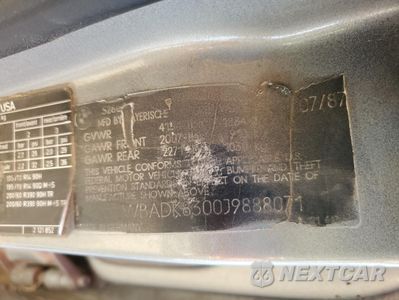 Zdjęcie 12 z 12 samochodu: 1988 BMW 528 E AUTOMATIC VIN:WBADK8300J9888071 - miniatura