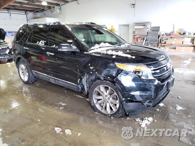 Czwarte zdjęcie samochodu z boku: 2014 FORD EXPLORER LIMITED VIN:1FM5K8F82EGB32005 - miniatura