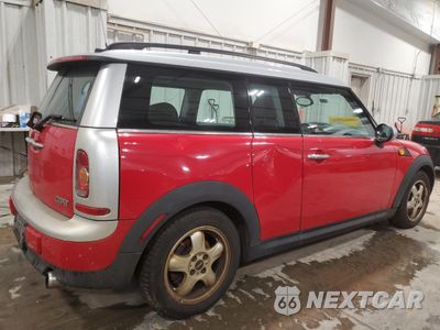 Trzecie zdjęcie samochodu z tyłu: 2010 MINI COOPER CLUBMAN VIN:WMWML3C59ATX50995 - miniatura