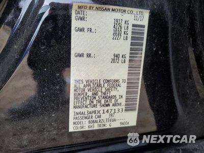 Zdjęcie 12 z 12 samochodu: 2018 NISSAN ALTIMA 2.5 VIN:1N4AL3AP8JC147133 - miniatura