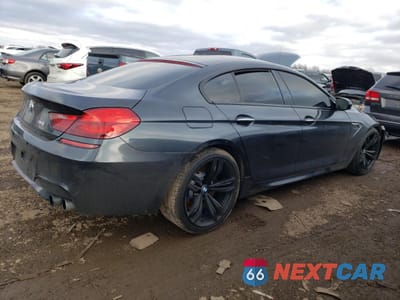 Trzecie zdjęcie samochodu z tyłu: 2018 BMW M6 GRAN COUPE VIN:WBS6E9C57JG808256 - miniatura