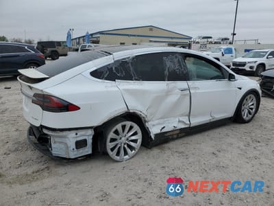 Trzecie zdjęcie samochodu z tyłu: 2021 TESLA MODEL X VIN:5YJXCBE21MF322567 - miniatura
