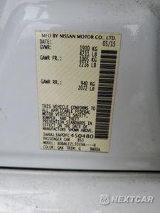 Zdjęcie 12 z 12 samochodu: 2015 NISSAN ALTIMA 2.5 VIN:1N4AL3AP0FC450480 - miniatura