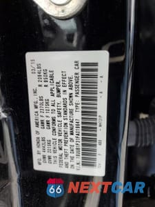 Zdjęcie 12 z 12 samochodu: 2015 ACURA TLX VIN:19UUB1F31FA019647 - miniatura