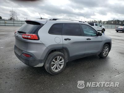 Trzecie zdjęcie samochodu z tyłu: 2015 JEEP CHEROKEE SPORT VIN:1C4PJLAB8FW637351 - miniatura