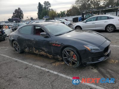 Czwarte zdjęcie samochodu z boku: 2022 MASERATI QUATTROPORTE TROFEO VIN:ZAM56ZPT2NX398976 - miniatura