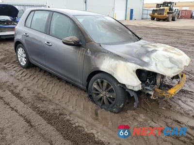 Czwarte zdjęcie samochodu z boku: 2012 VOLKSWAGEN GOLF VIN:WVWDM7AJ3CW321540 - miniatura