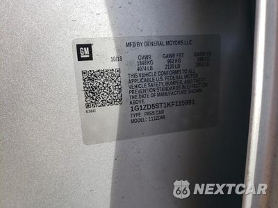 Zdjęcie 12 z 12 samochodu: 2019 CHEV MALIBU LT VIN:1G1ZD5ST1KF115991 - miniatura