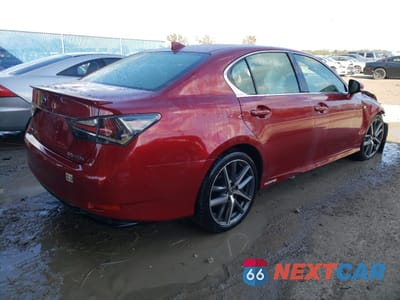 Trzecie zdjęcie samochodu z tyłu: 2018 LEXUS GS 450H BASE VIN:JTHBS1BLXJA002736 - miniatura