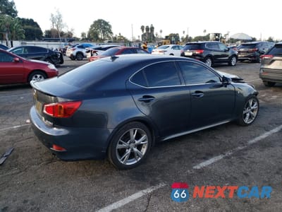 Trzecie zdjęcie samochodu z tyłu: 2009 LEXUS IS 250 VIN:JTHBK262392088811 - miniatura